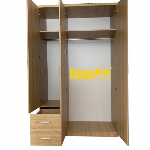 Tủ Min Nẹp 1m2x2 Có Hộc Kéo