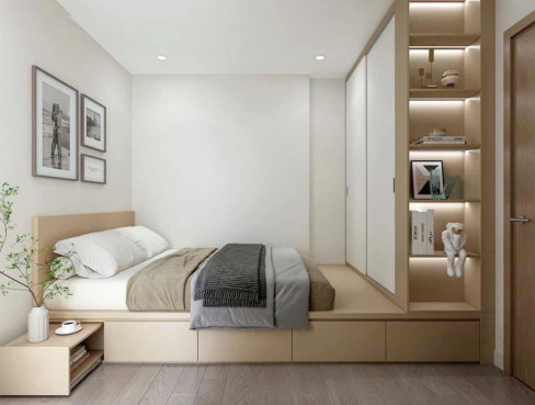 Combo giường Liền Tủ CB008