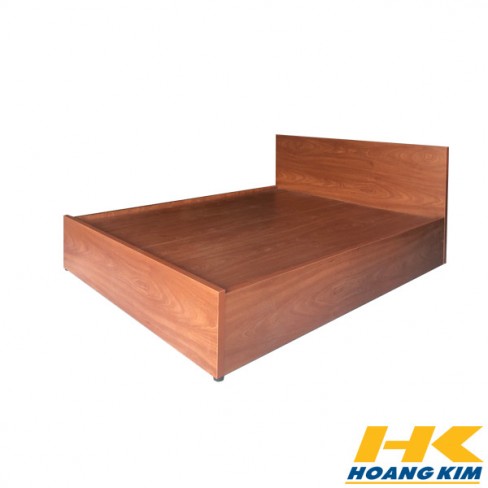 Giường Ngủ Gỗ MDF Melamine Màu Cánh Gián 209