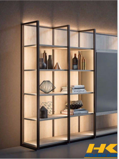 Kệ trang trí gỗ