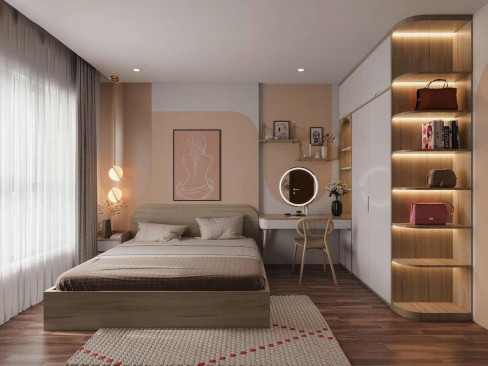 NỘI THẤT NGUYÊN CĂN - NC008 - 2PN + 1 BẾP + PHÒNG KHÁCH