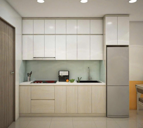 NỘI THẤT NGUYÊN CĂN - NC009 - 1PN+ PHÒNG KHÁCH - BẾP