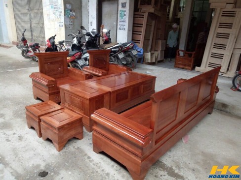 Bộ Sofa Gỗ Sồi