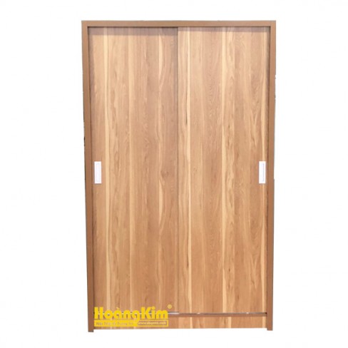 Tủ Áo Cửa Lùa 1m2 Gỗ MDF Melamine Vàng 919