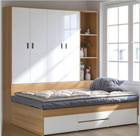 Combo giường liền tủ - CB002