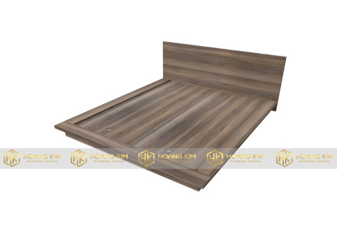 giường Nhật đầu trơn HK915