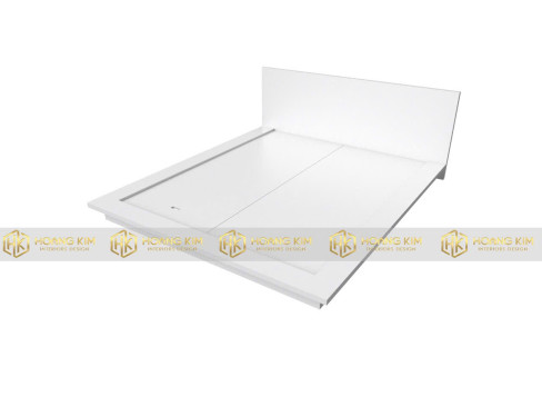 giường Nhật đầu trơn HK101T