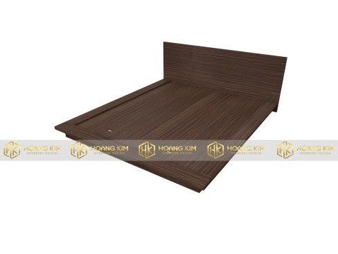 giường Nhật đầu trơn HK340