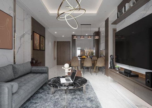 Thi Công Nội Thất Gỗ Công Nghiệp Cho Căn Hộ Chung Cư